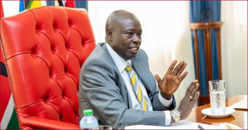 File photo of Deputy President Rigathi Gachagua